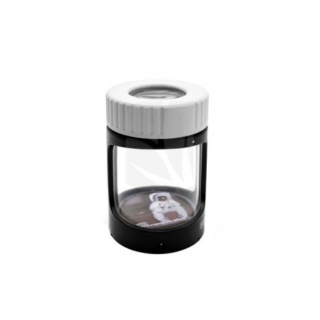 Smokus Focus Tuxedo Black Storage Jar