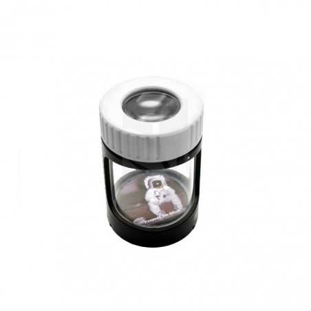 Smokus Focus Tuxedo Black Storage Jar