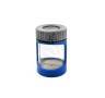 Smokus Stash Blue Steel Storage Jar