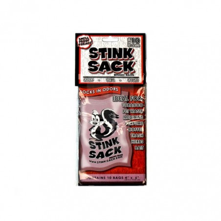 STINK SACK S SACCHETTI NERI 10 UNITÀ ⇨ Nascondi e conserva i boccioli ✅