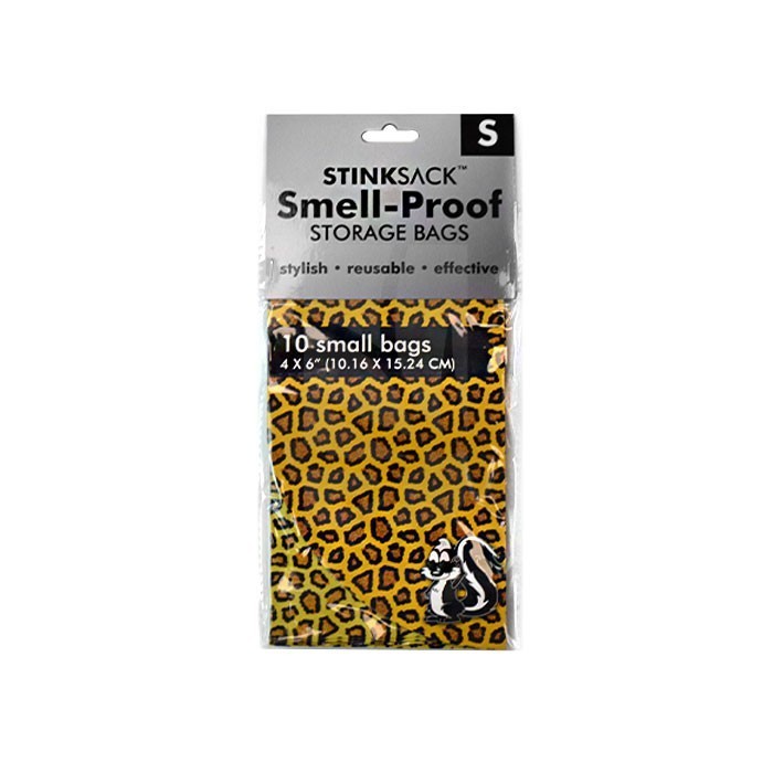 Stink Sack Bags S Leopard – 10 pcs Stink Sack Bags S Leopard – 10 pcs