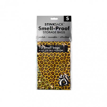 Bolsas Stink Sack S Leopardo 10 u.