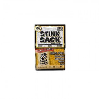 10 X-Small Black Bags Stink Sack
