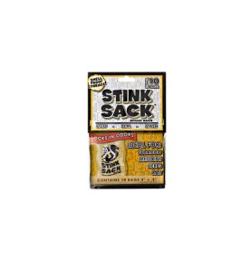 10 X-Small Black Bags Stink Sack