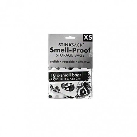 STINK SACK XS SKULL BAGS 10 units - Hydroponics Blanes ⭐
