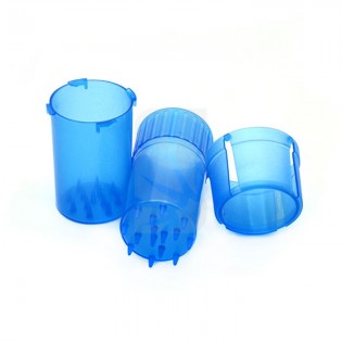 Budtainer Blue Grinder ⚡ Cannabis Paraphernalia