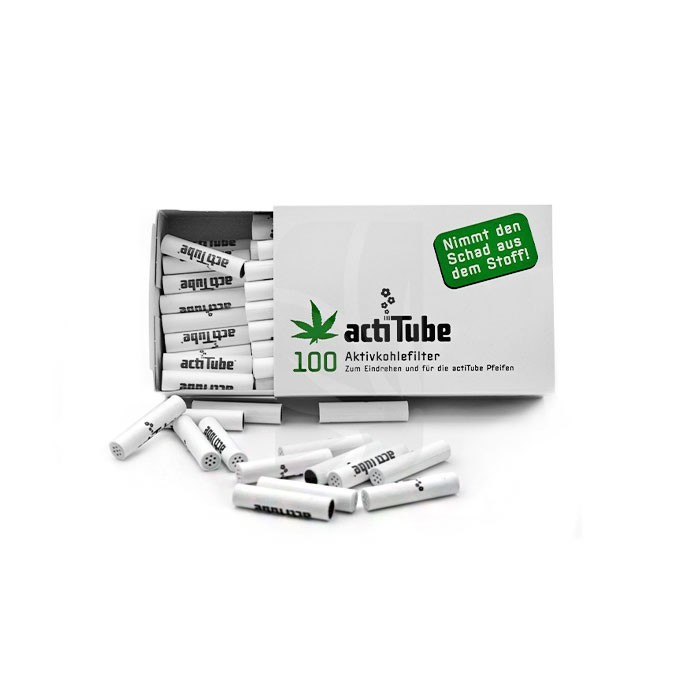 Filtros actiTube Caixa 100 unid. Ø 8 mm