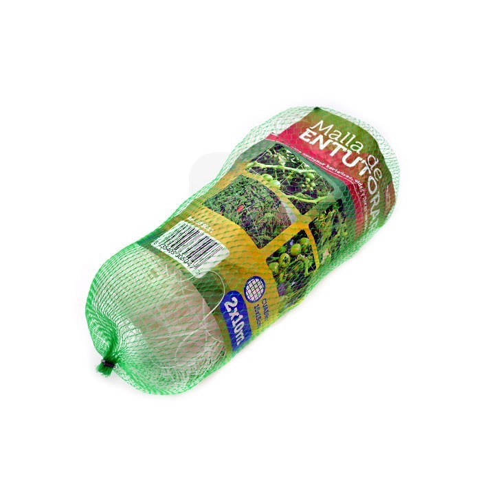 Filet à Mailles Carrées Blanc 2 x 10 mètres Filet à Mailles Carrées Blanc 2 x 10 mètres