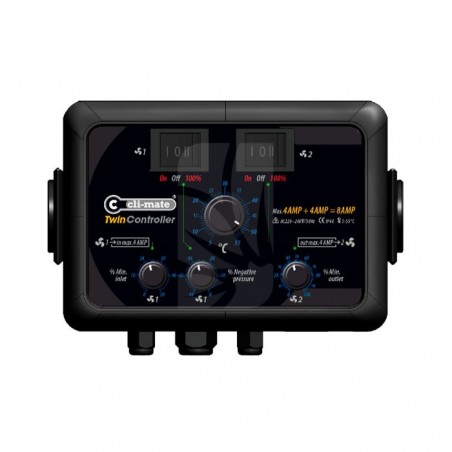 Twin controller 8A (4+4) CLI-MATE