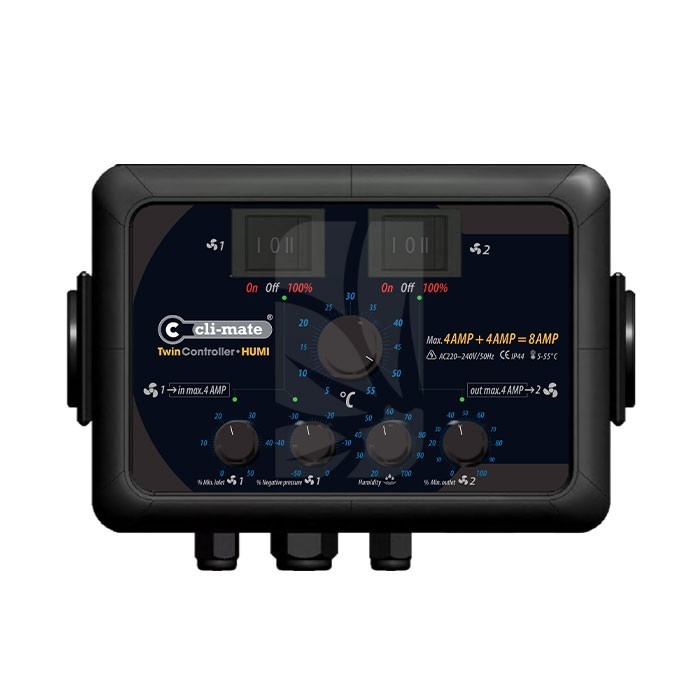 Twin Controller Control de Humedad 8A Twin Controller Control de Humedad 8A