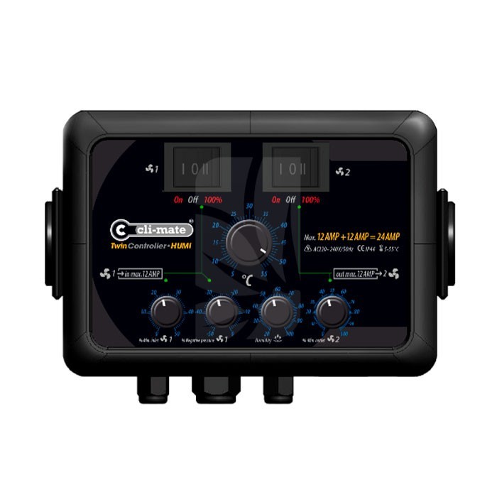 Twin Controller Control de Humedad 24a Cli-Mate Twin Controller Control de Humedad 24a Cli-Mate