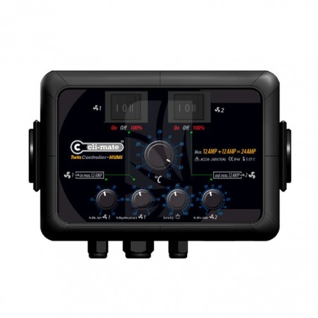 Twin Controller Control de Humedad 24a Cli-Mate