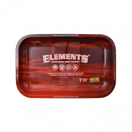 Comprar Bandeja de liar ELEMENTS roja S barata