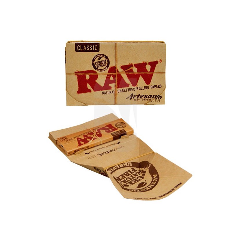 Raw Black King Size Papel de fumar extra fino - Grow Barato
