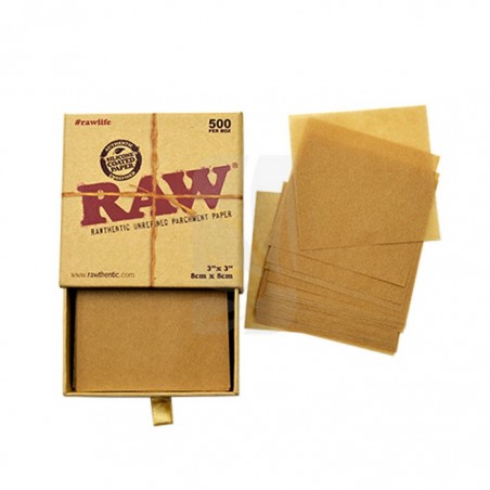Parchment paper ▷ RAW ◁ Box of 500 units.