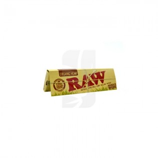 Papeles de Liar Single Wide de Organic Hemp de RAW