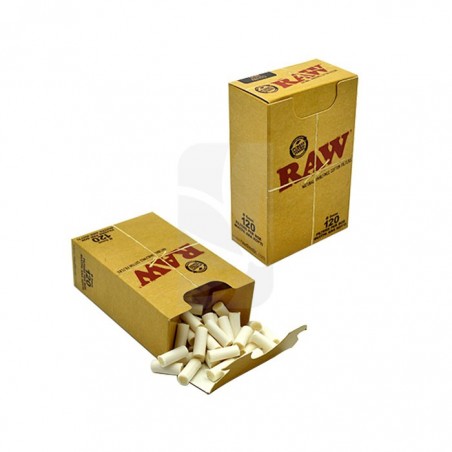 Caja de 120 Filtros Cotton Slim de RAW