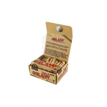 RAW Masterpiece Rolling Paper Roll with Filters ⭐