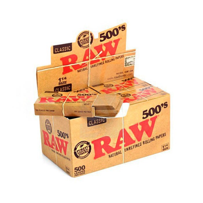 RAW 500 Papel 1/4 CAJA