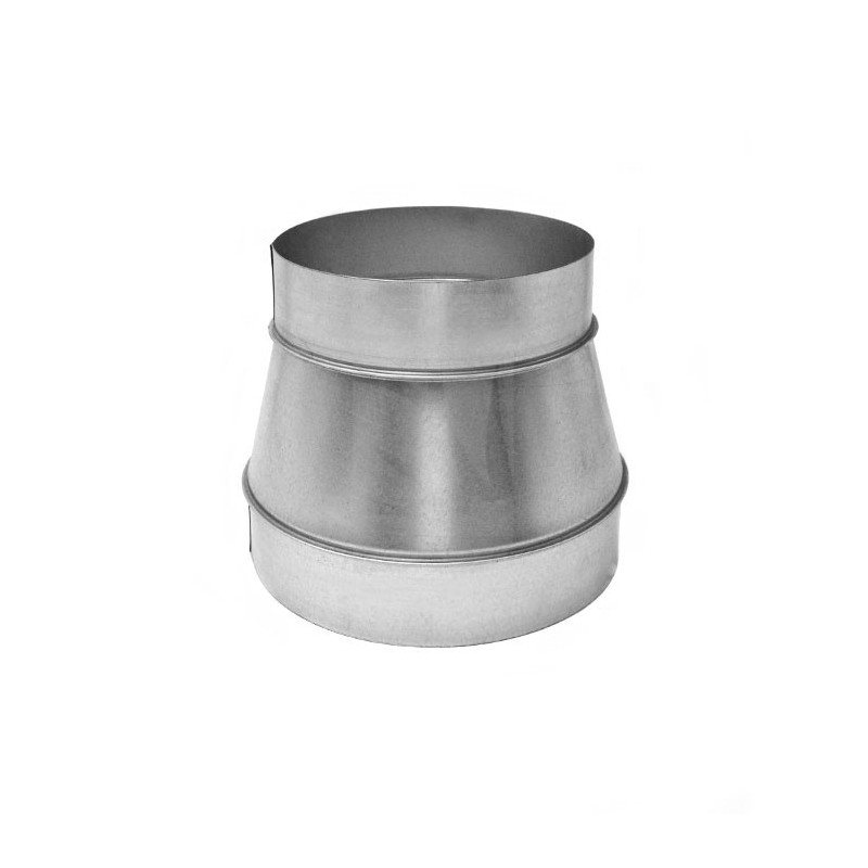 Acople Reducción Metal 250-200 mm. Acople Reducción Metal 250-200 mm.