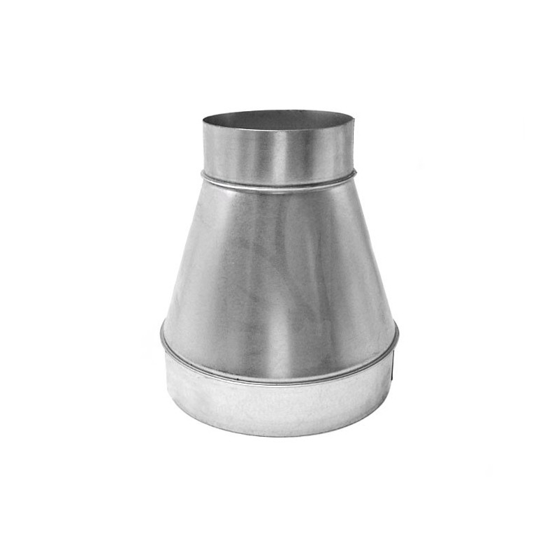 Acople Reducción Metal 250-150 mm. Acople Reducción Metal 250-150 mm.