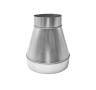 Acople Reducción Metal 250-150 mm. Acople Reducción Metal 250-150 mm.