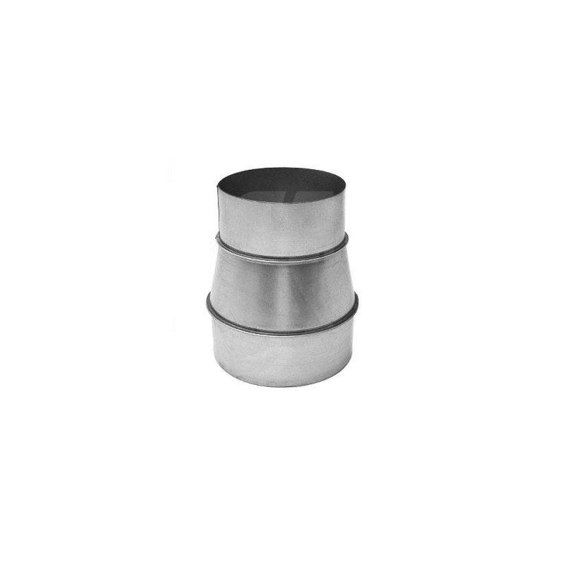 Acople Reducción Metal 150-125 mm. Acople Reducción Metal 150-125 mm.