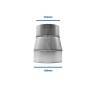 Acople Reducción Metal 150-125 mm. Acople Reducción Metal 150-125 mm.