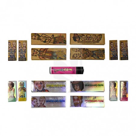 Parafernalia fumador | Pack Lion Rolling Circus 1