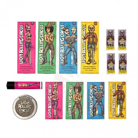 Pack LION ROLLING CIRCUS parafernalia 12.37 €