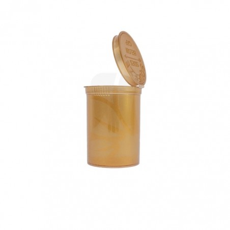 Pop Top Gold Container Bottle 120 ml. | Trusted grow shop