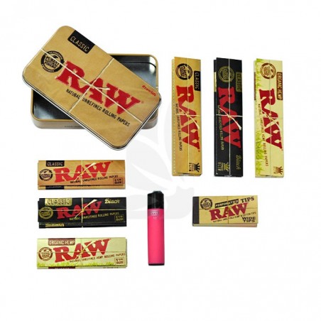 Pack Caja Metálica RAW