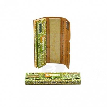 Greengo King Size Slim Rolling Papers with Tips ✨