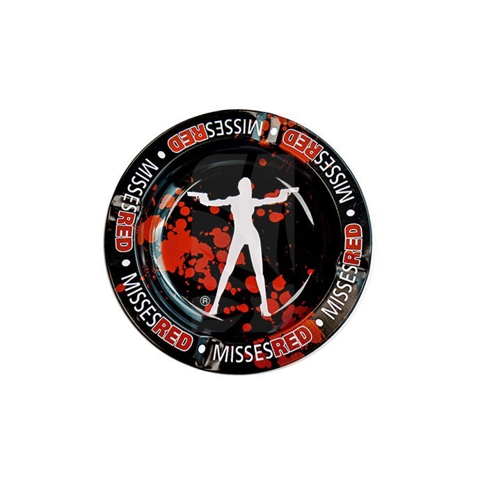 MISSESRED Metallaschenbecher