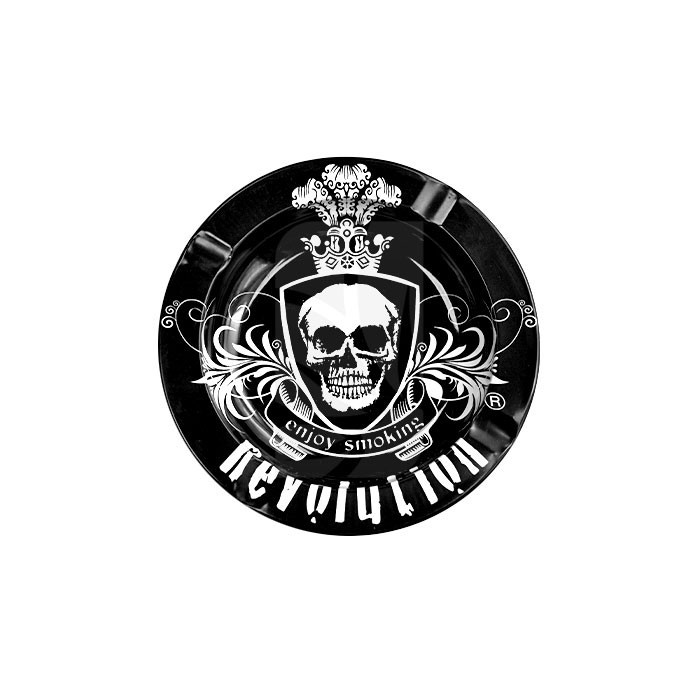CENICERO METALICO CALAVERA BLANCA CENICERO METALICO CALAVERA BLANCA