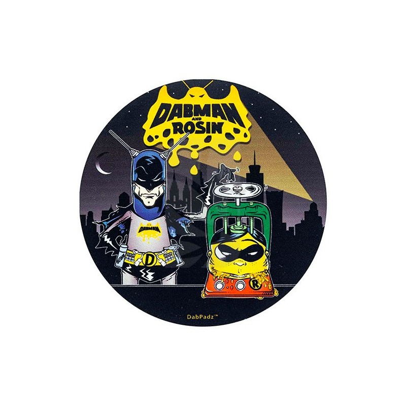 Tapete redondo Dabman & Rosin 20 cm. DabPadz Tapete redondo Dabman & Rosin 20 cm. DabPadz
