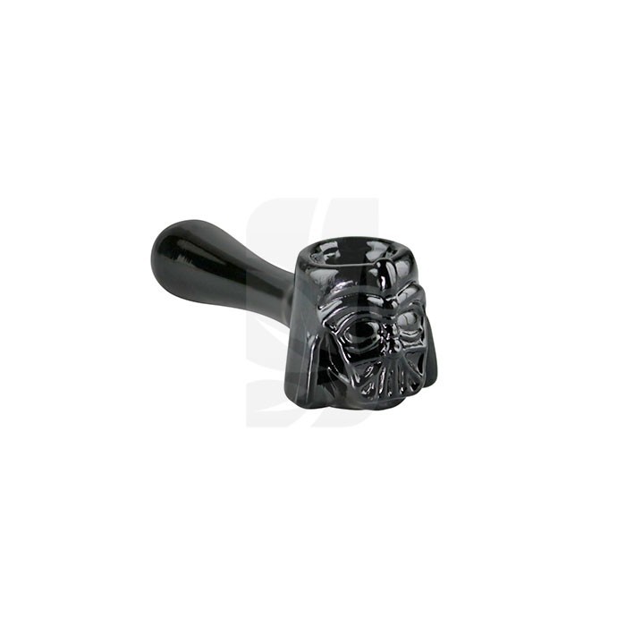 Pipa de cristal DARK HELMET 4.5'' Pipa de cristal DARK HELMET 4.5''