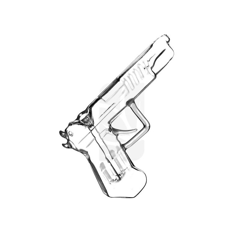 Smoking Gun Glass bubbler 8'' Smoking Gun Glass bubbler 8''