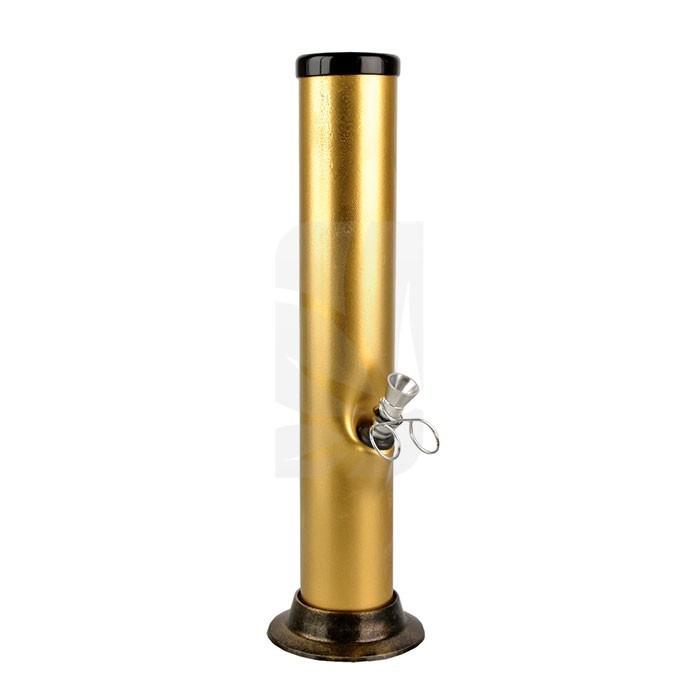 Pipa de agua acrílico 12''. Dorada Pipa de agua acrílico 12''. Dorada
