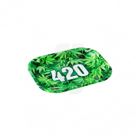 Vassoio per Rollare 420 Green 18 x 14 cm