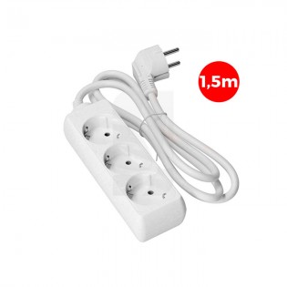 Buy 3-socket Schuko multi-base 1.5m. ✨