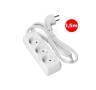 Base multiple 3 tomas schuko 1.5mts. Base multiple 3 tomas schuko 1.5mts.