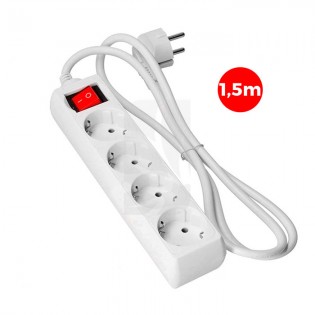 Buy 4-socket base with switch and 1.5m cable