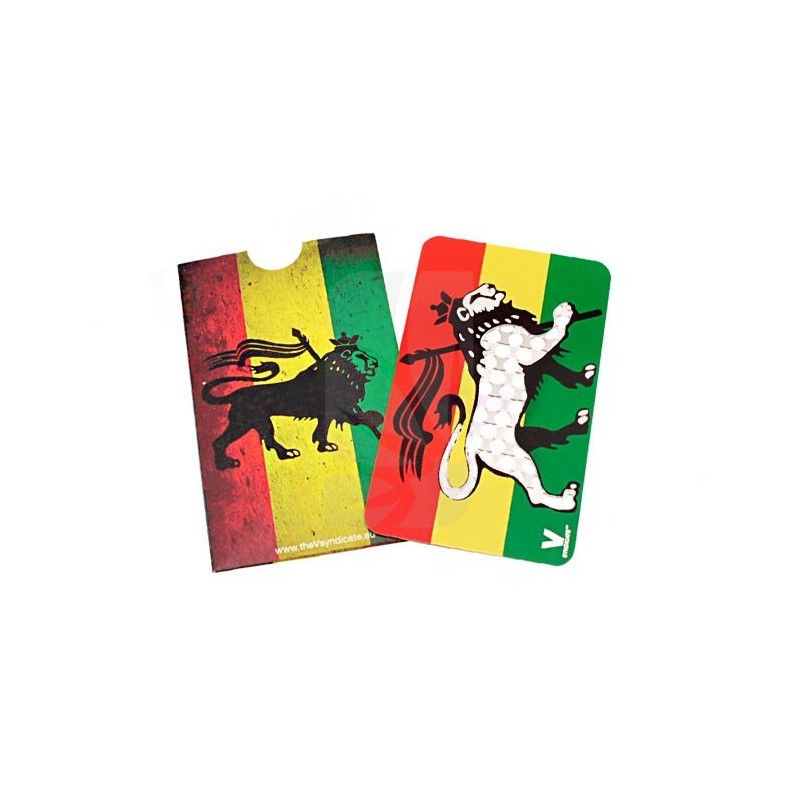 Rasta Lion Grinder Card