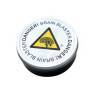 Caja redonda 9 cm. Danger! Brain Blaster Caja redonda 9 cm. Danger! Brain Blaster