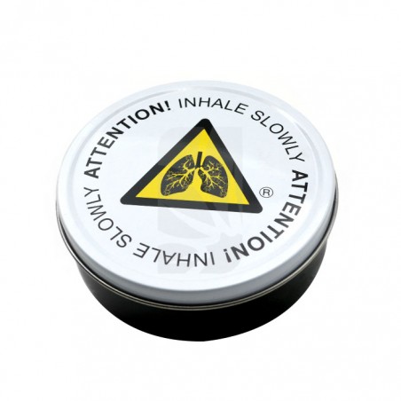 Buy round box 9 cm Inhale Slowly