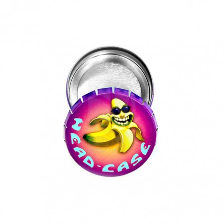 BUD STORAGE BOX ✅ ROUND 5.5 CM. BANANA