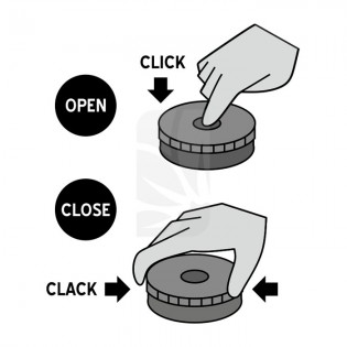 Caja Click-Clack 5.5 cm. Bubble Gum