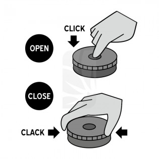 Caja Click Clack 5.5 cm. Peace 2