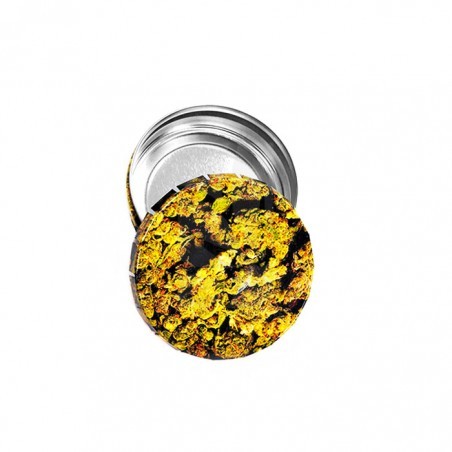 BOX TO PRESERVE MARIJUANA BUD ⭐ ROUND 5.5 CM. BUDS